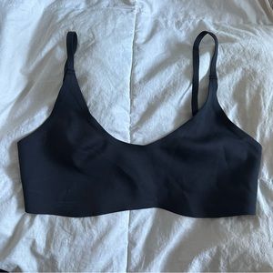 Free people polyester large black intimate bra